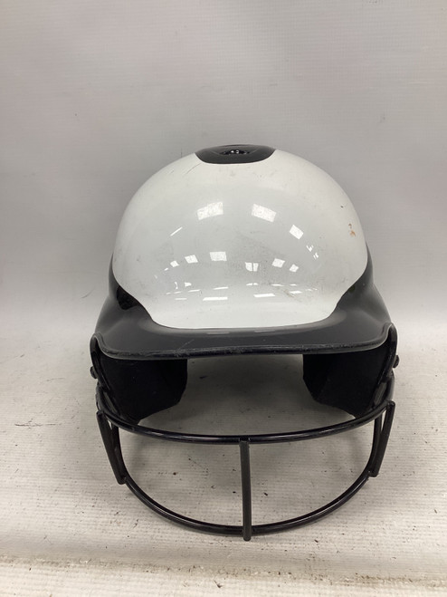 Vist Large View of Product Image Which is Used RIP-IT HELMET W/ MASK Batting Helmet w/Mask None S/M