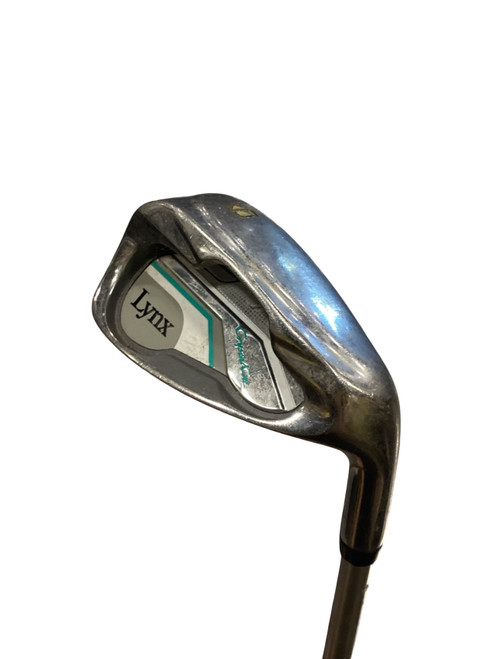 Vist Large View of Product Image Which is Used Lynx CRYSTAL CAT Women Individual Iron RH Carolina Blue 9 Iron