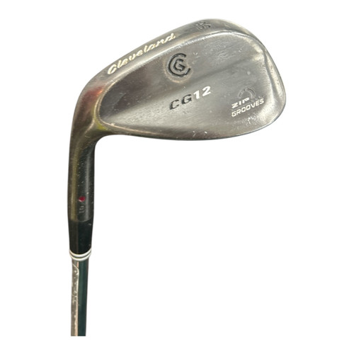 Vist Large View of Product Image Which is Used Cleveland CG12 WEDGE LH 56 Golf Wedge Mens LH 56 Degree