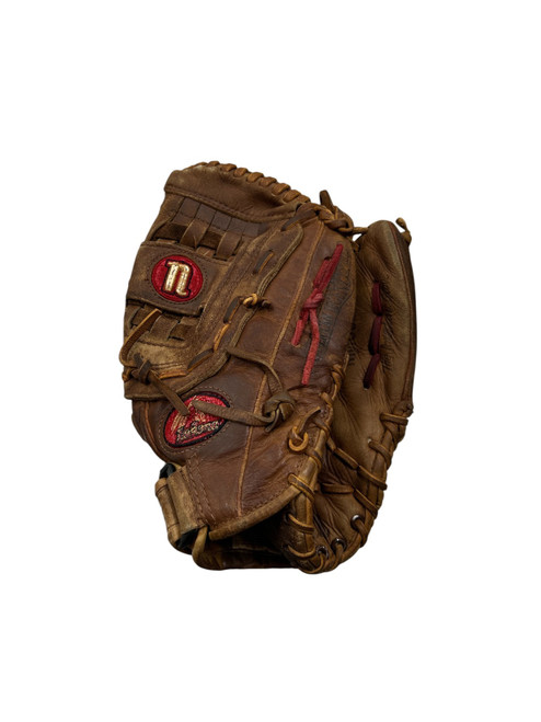 Vist Large View of Product Image Which is Used Nokona AMG650-K RHT GLOVE BB/SB Glove RH Throw Brown 13"