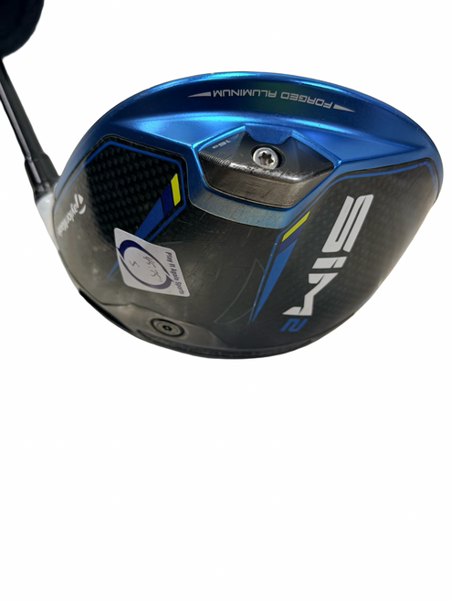 Vist Large View of Product Image Which is Used Taylormade SIM2 Mens Golf Driver RH 9.0 Degree 45.75" w/ HZRDUS RDX Smoke 70g 6.0 Shaft