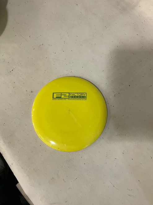 Vist Large View of Product Image Which is Used FACTORY 2ND DRAGON Disc Golf Driver Yellow