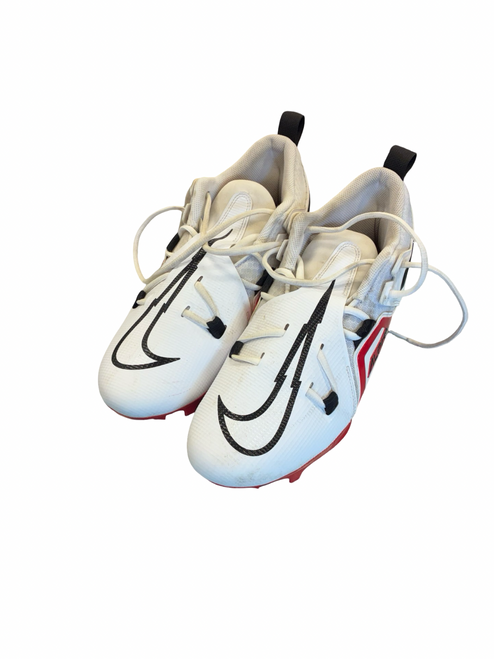 Vist Large View of Product Image Which is Used Nike Adult FB Cleats White Senior 9.5
