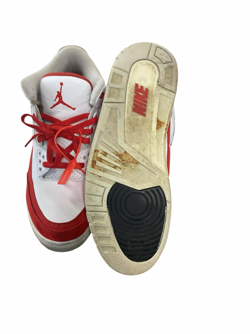 Vist Large View of Product Image Which is Used Nike Basketball Shoes M Red Senior 11