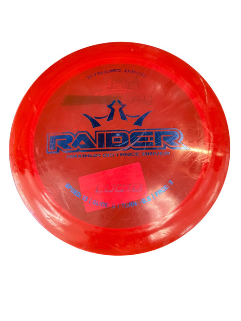 Vist Large View of Product Image Which is Used Dynamic Discs RAIDER LUCID Disc Golf Driver
