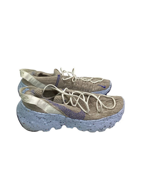 Vist Large View of Product Image Which is Used Nike SPACE HIPPIE 04 Running/X-Train Shoes M Grey Senior 10