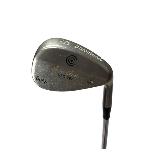 Vist Large View of Product Image Which is Used Cleveland TOUR ACTION REG 797 Mens Right Hand 56 Degree Wedge