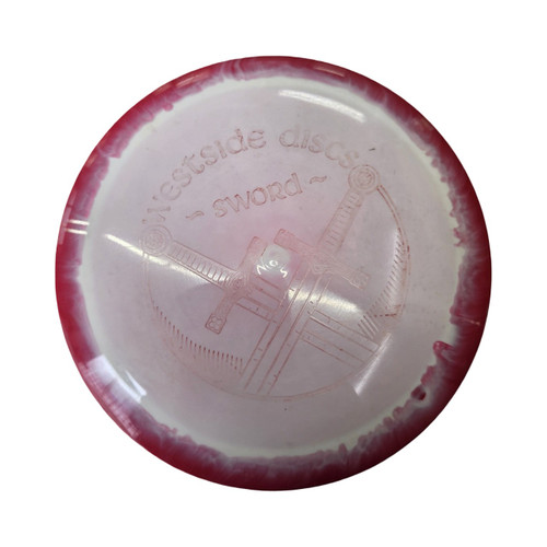 Vist Large View of Product Image Which is Used Westside SWORD DRIVER DISC Disc Golf Driver Red