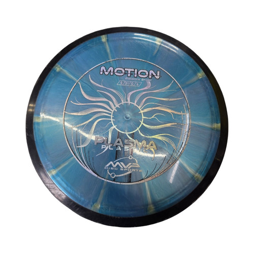Vist Large View of Product Image Which is Used MVP MOTION PLASMA DRIVER DISC Disc Golf Driver Teal