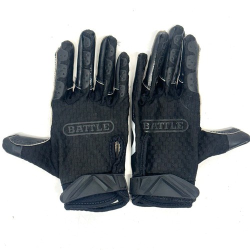 Vist Large View of Product Image Which is Used Battle Sports RECEIVER GLOVES FB Gloves Black SM
