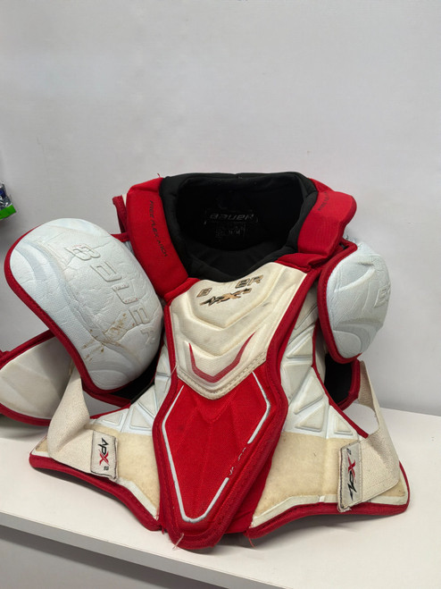 Vist Large View of Product Image Which is Used Bauer APX2 Senior Shoulder Pads MD