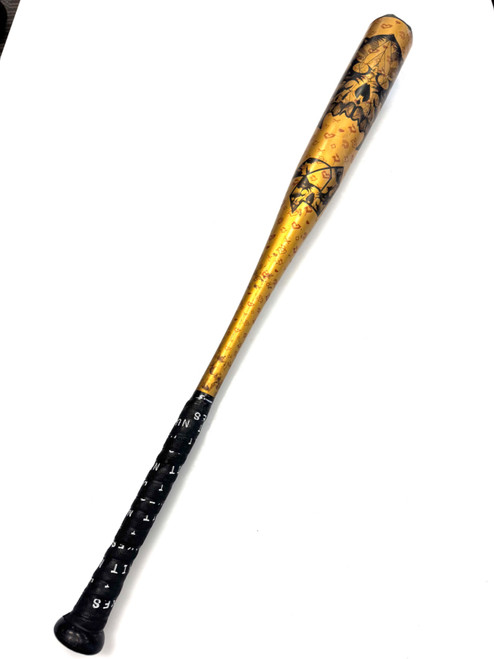 Vist Large View of Product Image Which is Used Demarini VOODOO GOLD 2023 BB/SB High School -3 Bat 32"