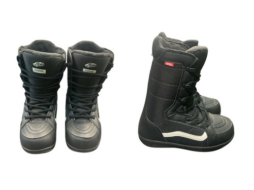 Vist Large View of Product Image Which is Used Vans HI-STANDARD OG Mens Snowboard Boots Black Senior 9