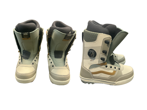 Vist Large View of Product Image Which is Used Vans INVADO PRO Mens Snowboard Boots Brown Senior 9