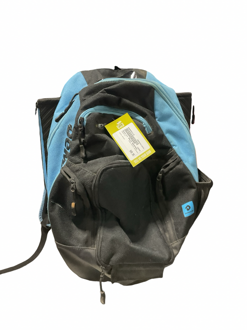 Vist Large View of Product Image Which is Used Demarini BALCK BACKPACK BB/SB Player Backpack Black