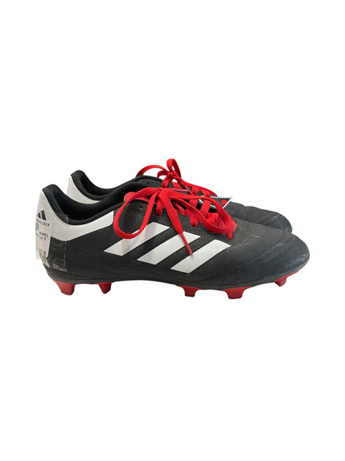 Vist Large View of Product Image Which is Used Adidas Soccer Cleats White/Black/Red Junior 05