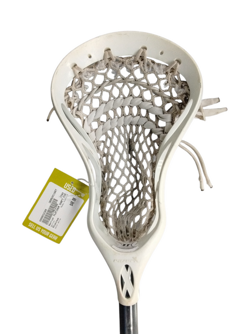 Vist Large View of Product Image Which is Used Warrior PLATINUM Men Atk/Mid Complete Stick White