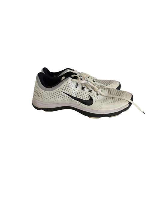 Vist Large View of Product Image Which is Used Nike Mens Golf Shoes White Senior 10