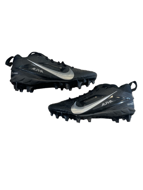 Vist Large View of Product Image Which is Used Nike ALPHA MENACE 4 AGILITY X POWER Adult FB Cleats Black Senior 7.5