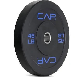 Vist Large View of Product Image Which is New CAP 45lb Rubber Plate