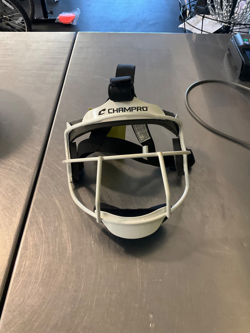 Vist Large View of Product Image Which is Used Champro FACE SHEILD BB/SB Fielders Mask White One Size