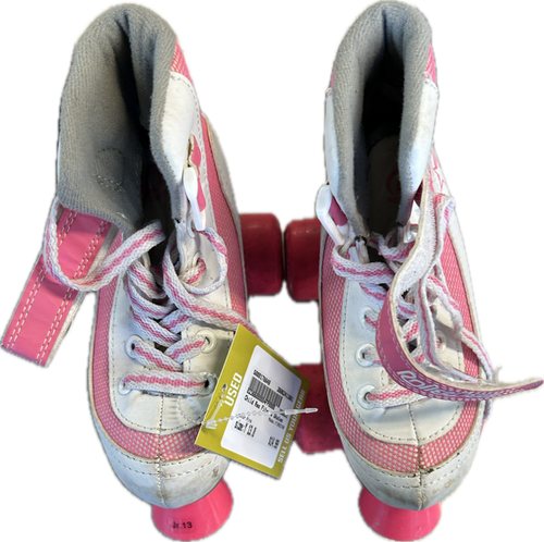 Vist Large View of Product Image Which is Used FIRESTAR Child Rec Fitness Skates Pink Youth 13.0