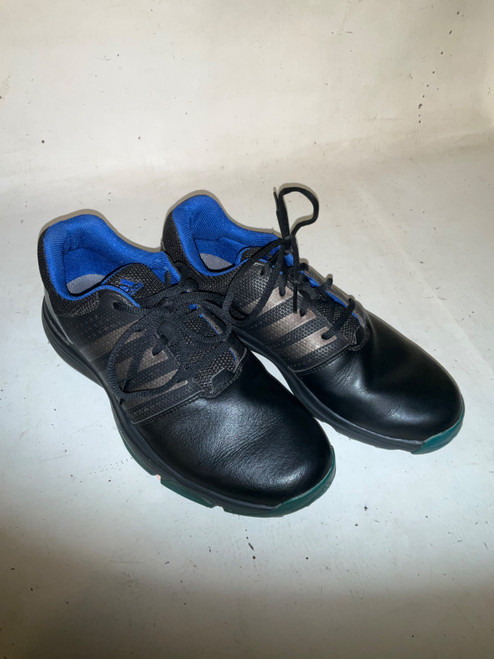 Vist Large View of Product Image Which is Used Adidas Mens Golf Shoes Black Senior 8