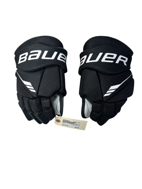 Vist Large View of Product Image Which is Used Bauer LIL SPORT Youth Gloves Black 11"