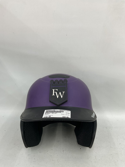 Vist Large View of Product Image Which is Used Bombah HELMET Batting Helmet No Mask Purple SM