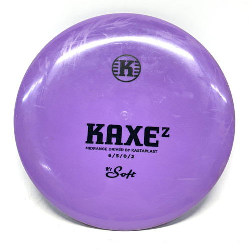 Vist Large View of Product Image Which is Used KAXEZ Disc Golf Driver Purple 178g