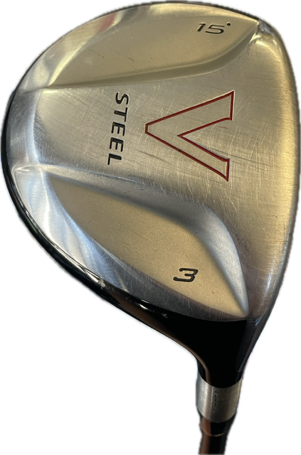 Vist Large View of Product Image Which is Used Taylormade V STEEL Mens Fairway Wood RH 3 Wood