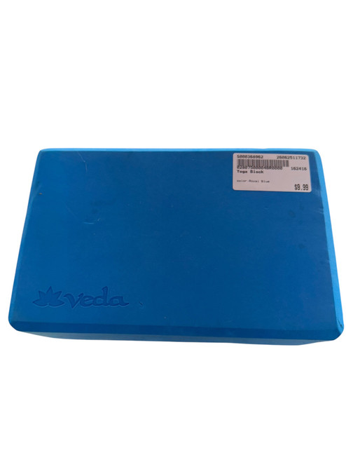 Vist Large View of Product Image Which is Used Yoga Block Royal Blue