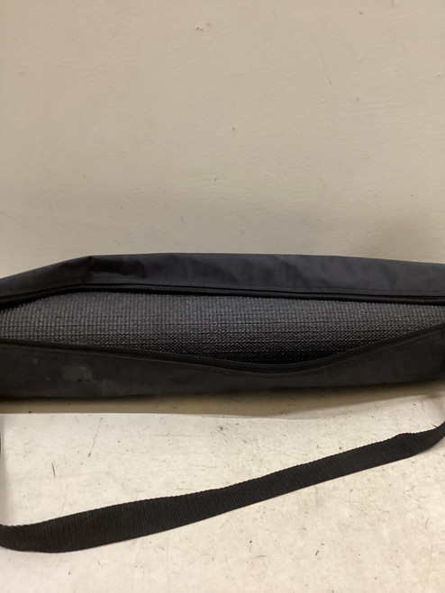 Vist Large View of Product Image Which is Used Yoga Mat Black
