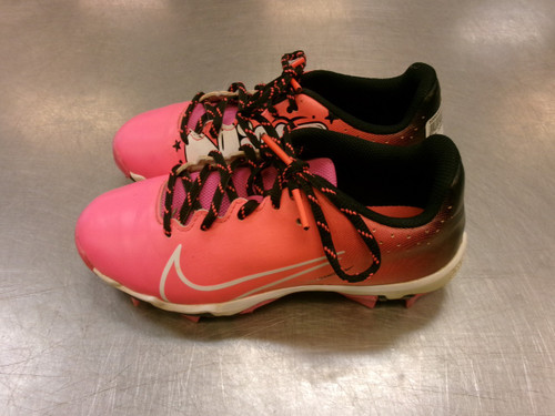 Vist Large View of Product Image Which is Used Nike DIAMOND BB/SB Cleats Pink Junior 03