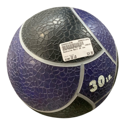 Vist Large View of Product Image Which is Used Medicine Ball Black 30 lb