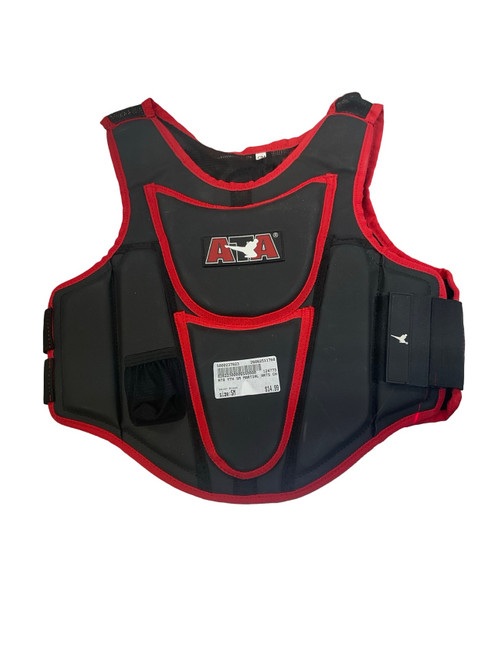 Vist Large View of Product Image Which is Used Martial Arts Chest Guard Black SM