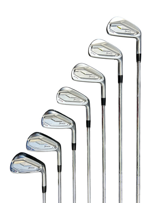 Vist Large View of Product Image Which is Used Srixon ZX5 Mens Iron Set RH 4I-PW