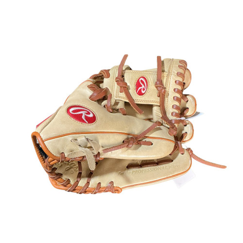 Vist Large View of Product Image Which is Used Rawlings GOLD GLOVE ELITE BB/SB Glove RH Throw Brown 11 1/2"