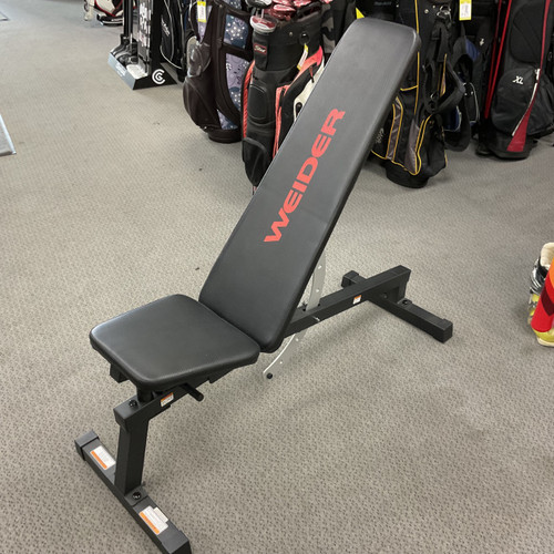 Vist Large View of Product Image Which is Used Weider LEGACY FID Bench Black And Red