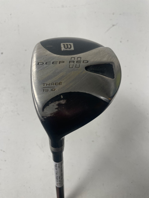Vist Large View of Product Image Which is Used Wilson DEEP RED II Mens Fairway Wood LH 3 Wood