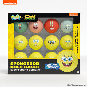 Vist Large View of Product Image Which is New Spongebob Golf Balls - 12pk