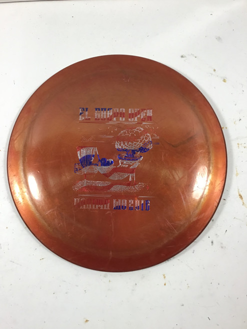 Vist Large View of Product Image Which is Used Dynamic Discs FUZION FELON Disc Golf Driver Red 175g