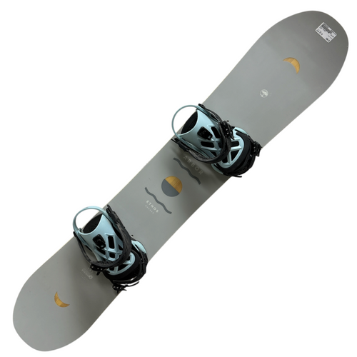 Vist Large View of Product Image Which is Used Arbor ETHOS Womens Board/Bindings Grey 147 cm