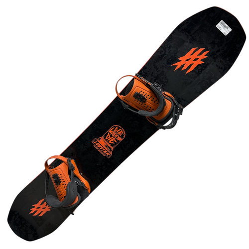 Vist Large View of Product Image Which is Used LOBSTER HALLDOR Mens Board/Bindings Orange 157 cm