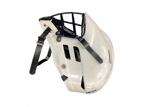 Vist Large View of Product Image Which is Used Cascade CS YOUTH Lacrosse Helmet White XS