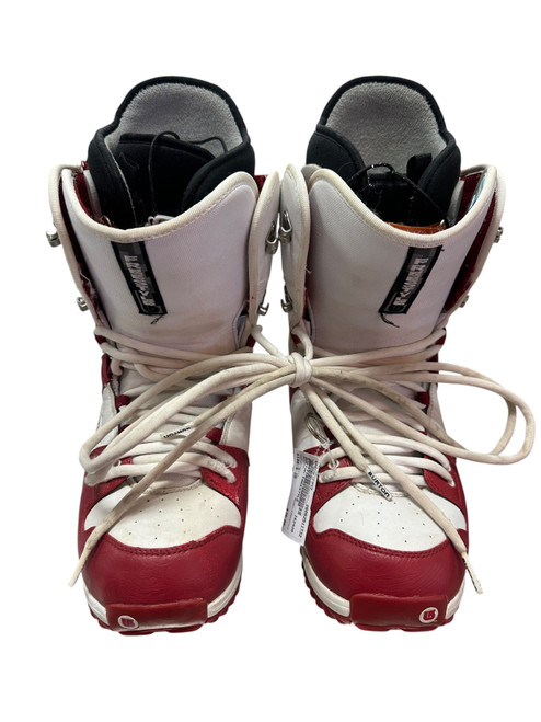 Vist Large View of Product Image Which is Used Burton FREESTYLE Mens Snowboard Boots White Senior 10