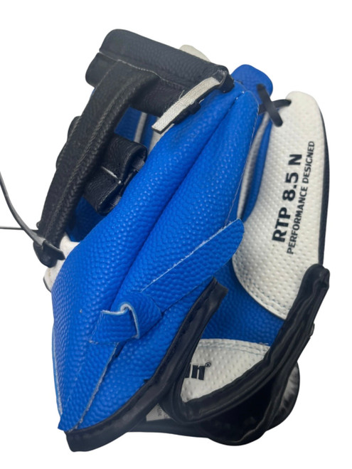 Vist Large View of Product Image Which is Used Franklin RTP8.5 RHT BB GLOVE BB/SB Glove RH Throw Royal Blue 8"