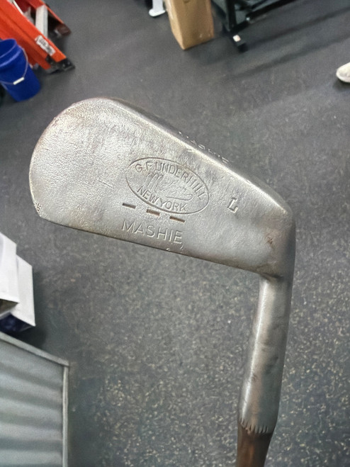 Vist Large View of Product Image Which is Used VINTAGE WOOD IRON Golf Accessory