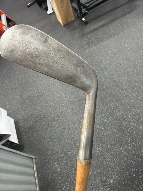 Vist Large View of Product Image Which is Used VINTAGE WOOD IRON Golf Accessory