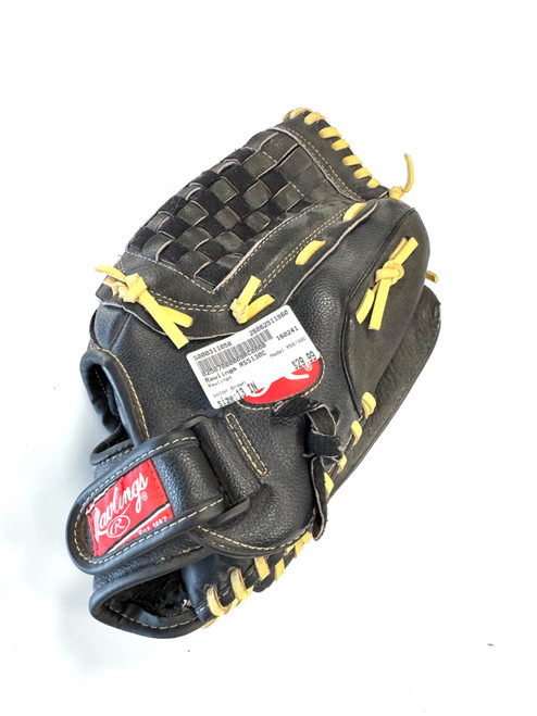 Vist Large View of Product Image Which is Used Rawlings RSS130C BB/SB Glove RH Throw Brown 13"